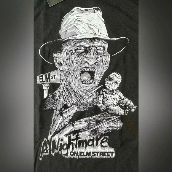 Nightmare On Elm | Freddy | Halloween T-Shirt | XL - Picture 2 of 3